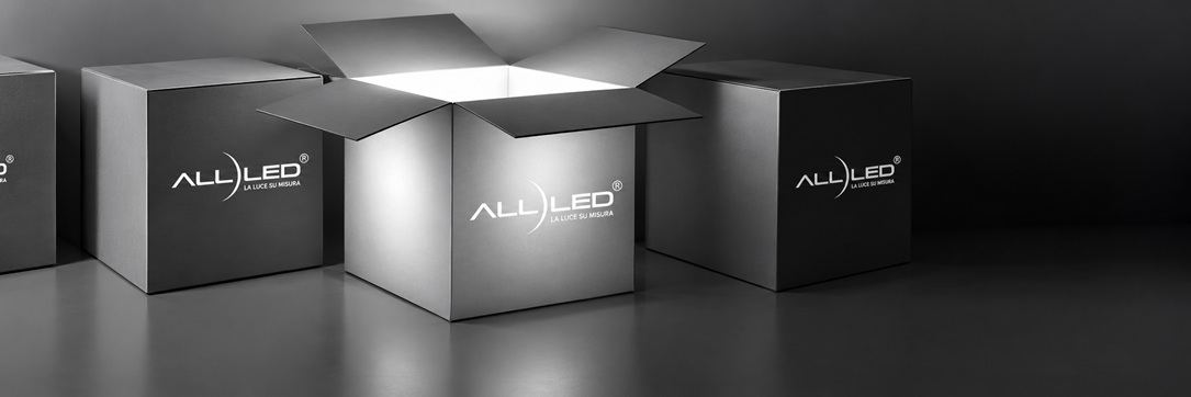 Some lit All-Led boxes